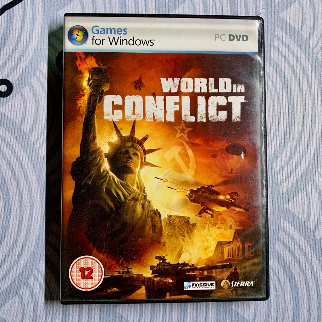 PC Game World in Conflict | KASET DVD PC CD ROM GAME ORIGINAL