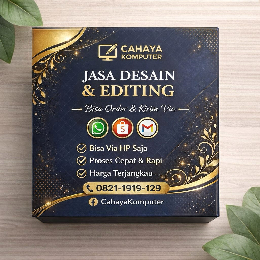 Jasa Desain Kemasan Produk Profesional Cahaya Komputer