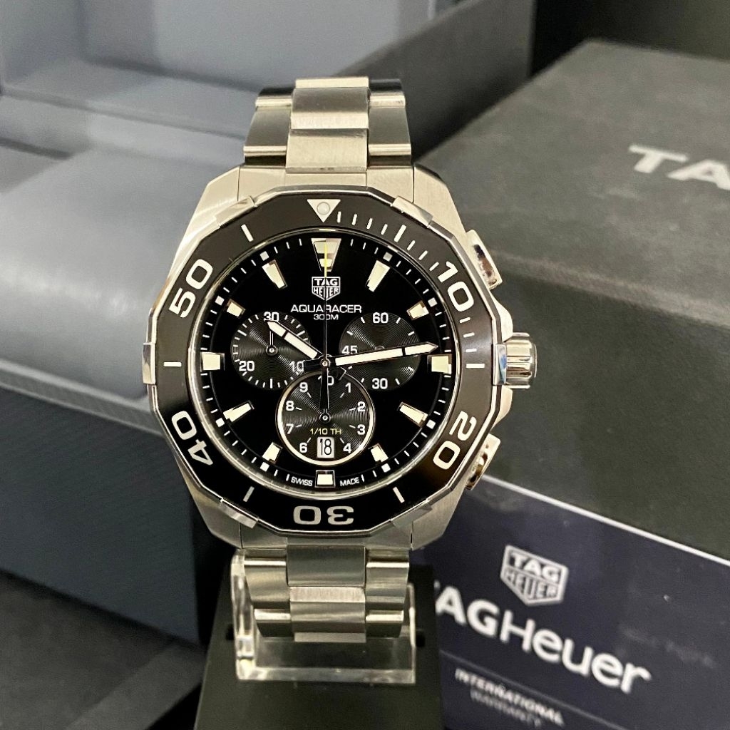 [For Sale] TAG Heuer Aquaracer 300M CAY111A.BA0927 Quartz Chronograph 300M 43MM