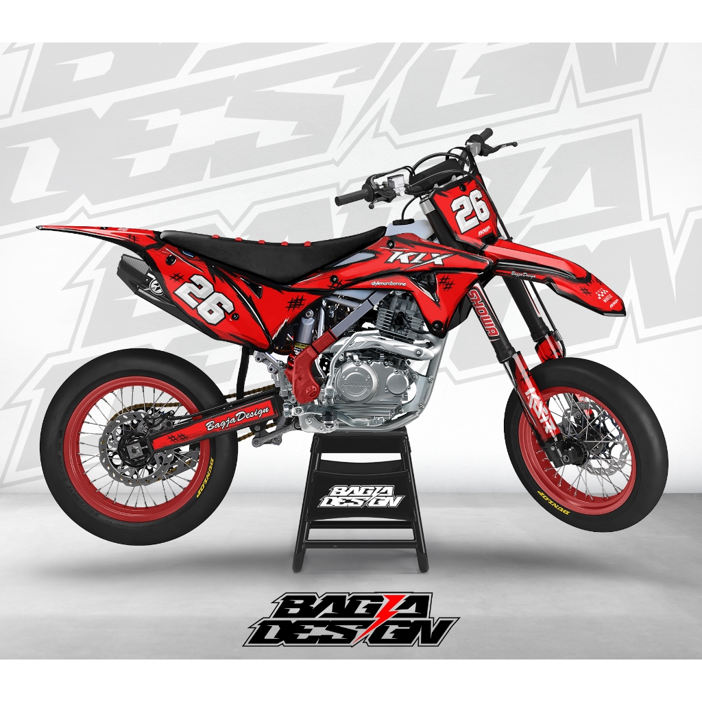 DECAL KLX GORDON PREMIUM GLOSY COSTUME DESIGN / DECAL KLX GORDON FULL BODY KODE151