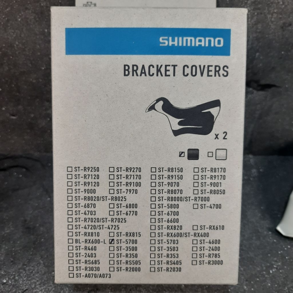 Shimano 105 Bracket Covers ST-5700 - Hood Brifter Shimano 105 5700