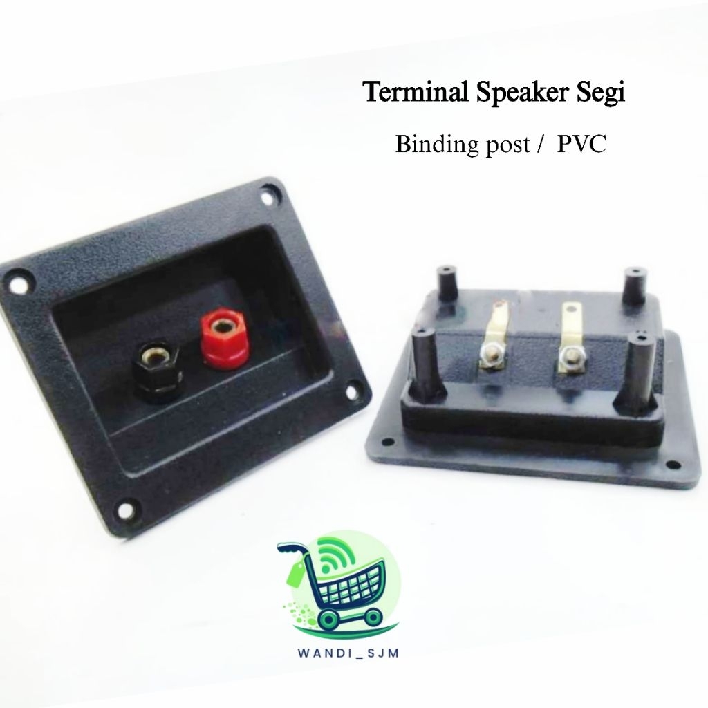 Terminal box speaker 2 pin terminal speaker segi binding post