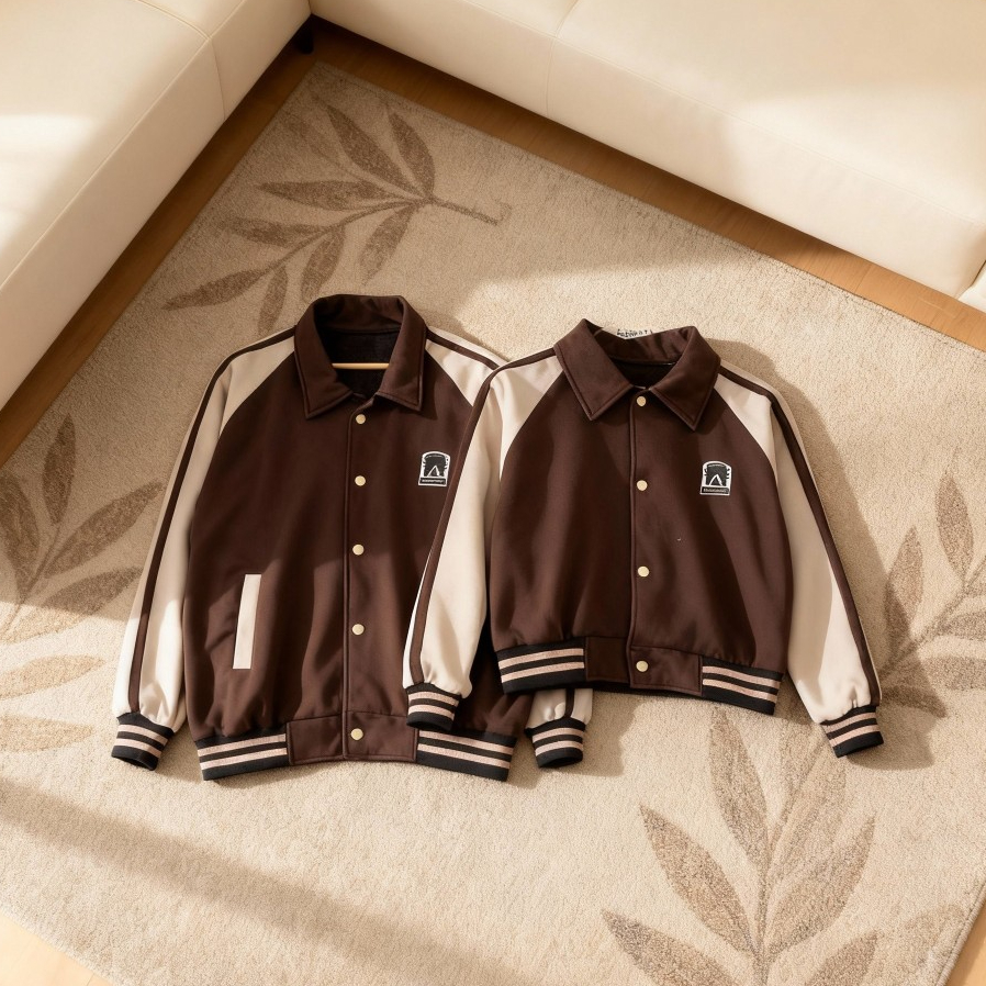 Base Ball (isi 2) Jaket Couple Pasangan Aesthetic Fashion Couple Korea Trendy Hoodie Couple