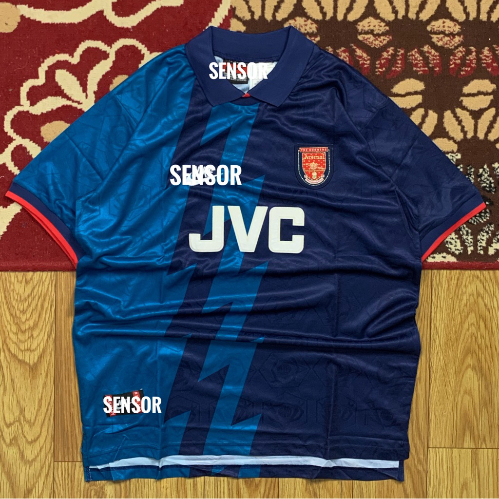 JERSEY VINTAGE ARSENAL AWAY KIT 1995/96 SIZE XL | JERSEY VINTAGE 90's ARSENAL x NAIKI AWAY KIT 1995/