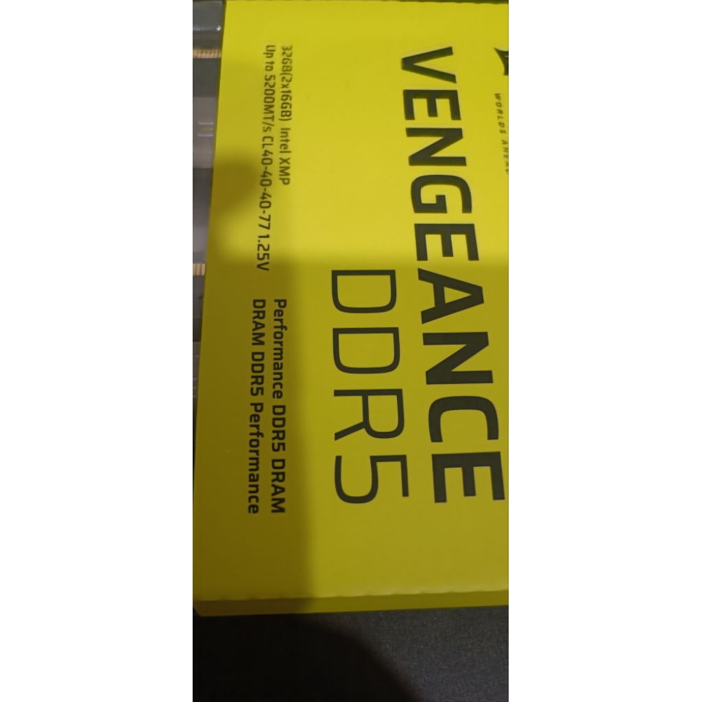 RAM Corsair Vengeance DDR5 32GB