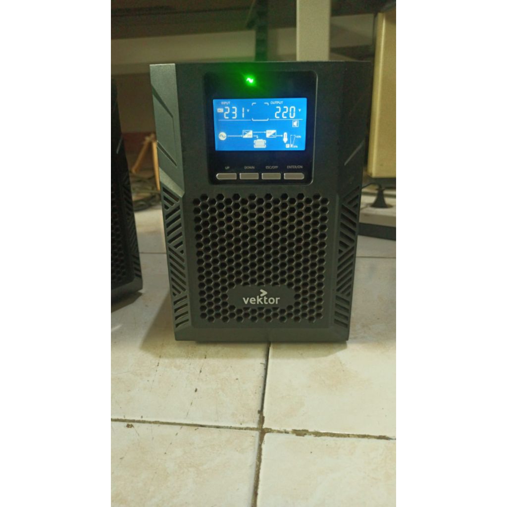 UPS Vektor 1 kva Online Pure sine wave 24v