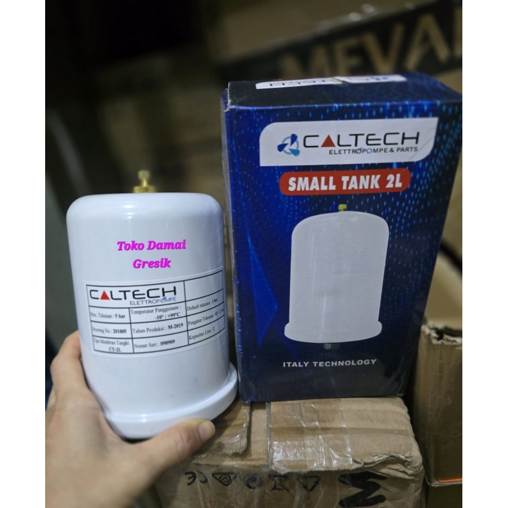 Caltech Tabung Angin Pompa Air 2 liter