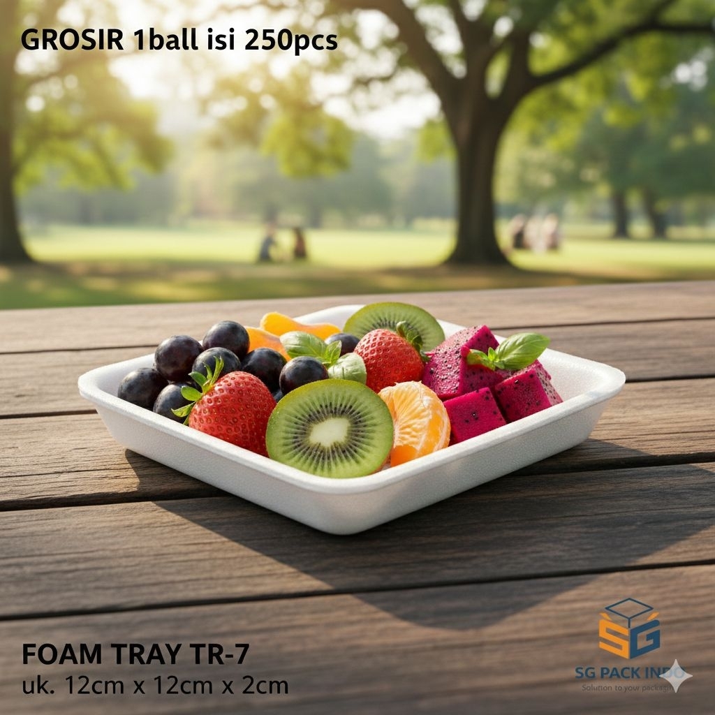 Foam Tray TR-7 (Styrofoam Tray Makanan)