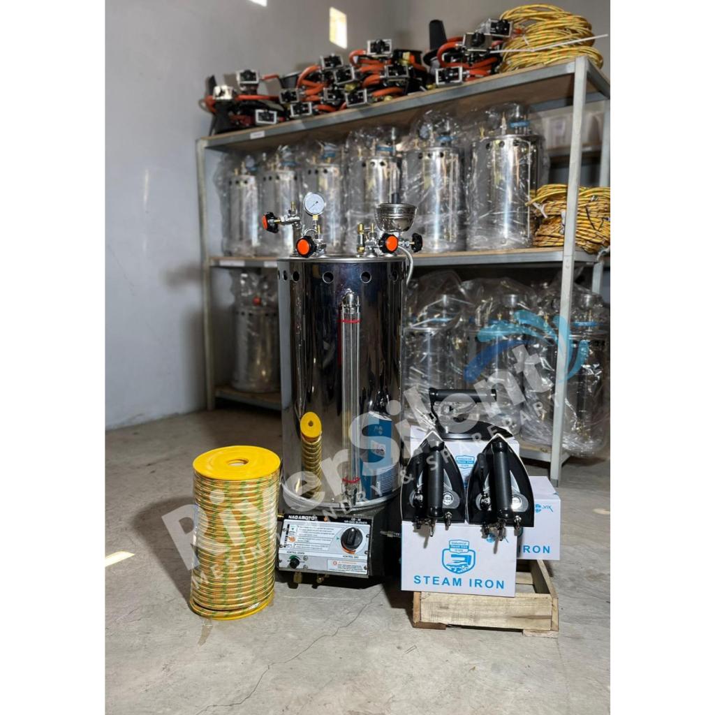 setrika uap boiler nagamoto 25 litr | Boiler setrika uap