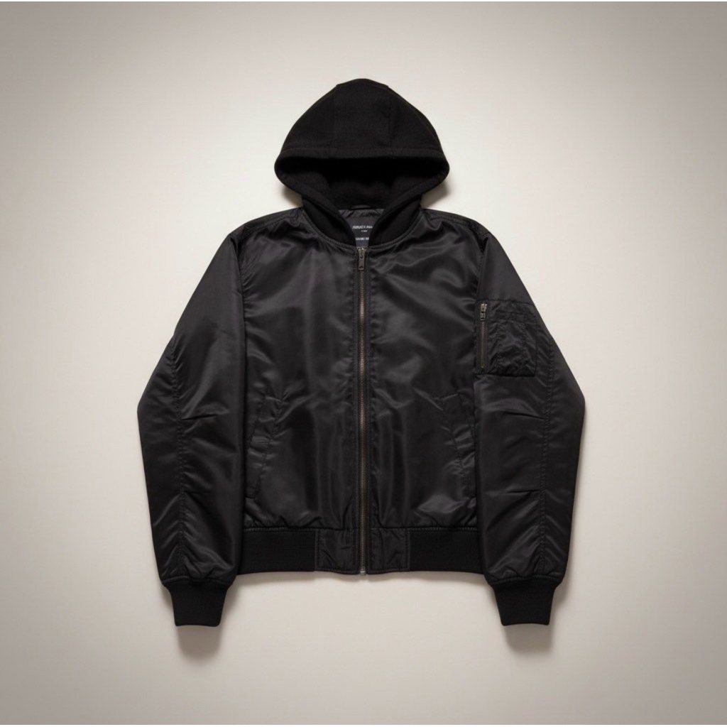 BOMBER HOODIE FOREVER 21