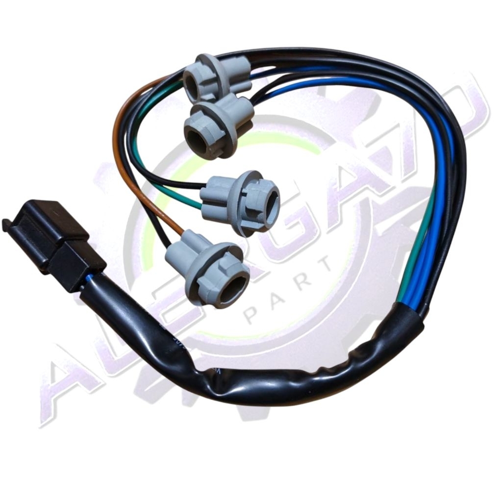 Kabel Fitting Lampu Depan + Sein Senja Rubahan | Mio Smile Convert Mio Sporty Sen Mx | Soket Pitting