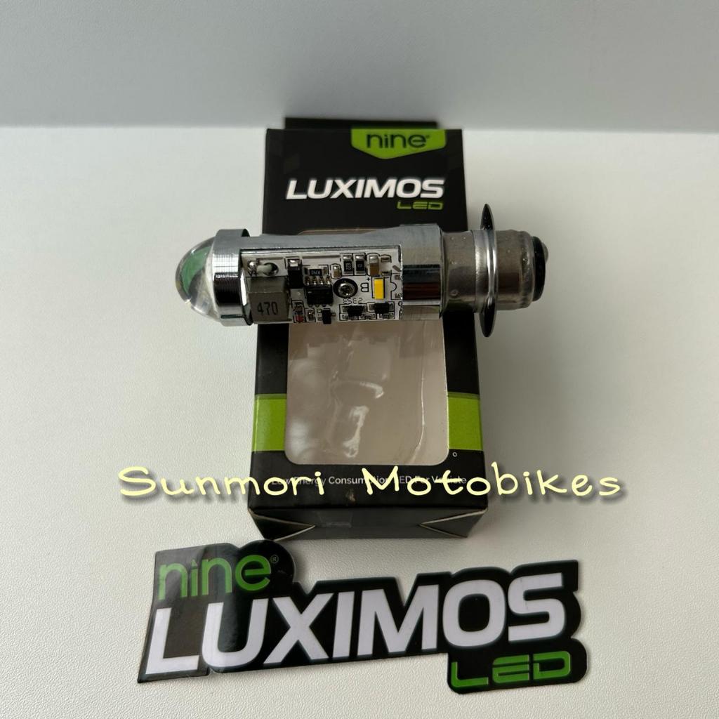 Lampu Depan LED Motor Lampu Laser LUXIMOS LUMINOS LS1 H6 Putih - Kuning Matic Bebek Bergaransi