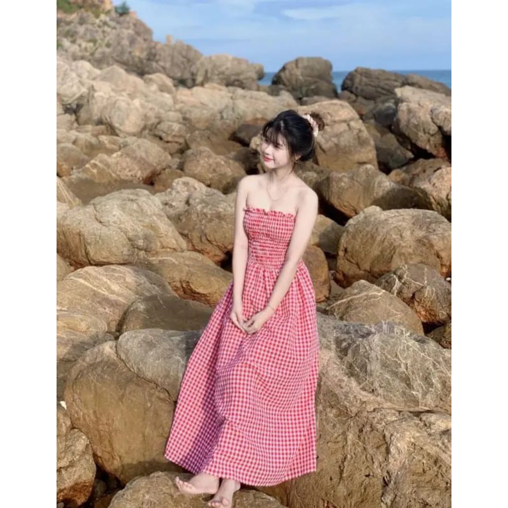 dress kemben tari//dress pantai//dress maxi korea//dres wanita kekinian