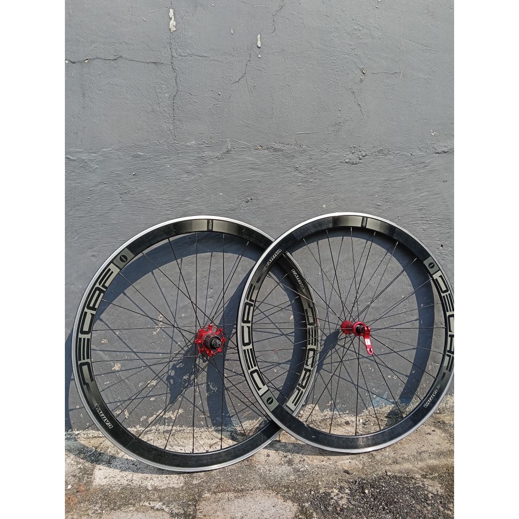 wheelset decaf 700c rimbrake 40mm