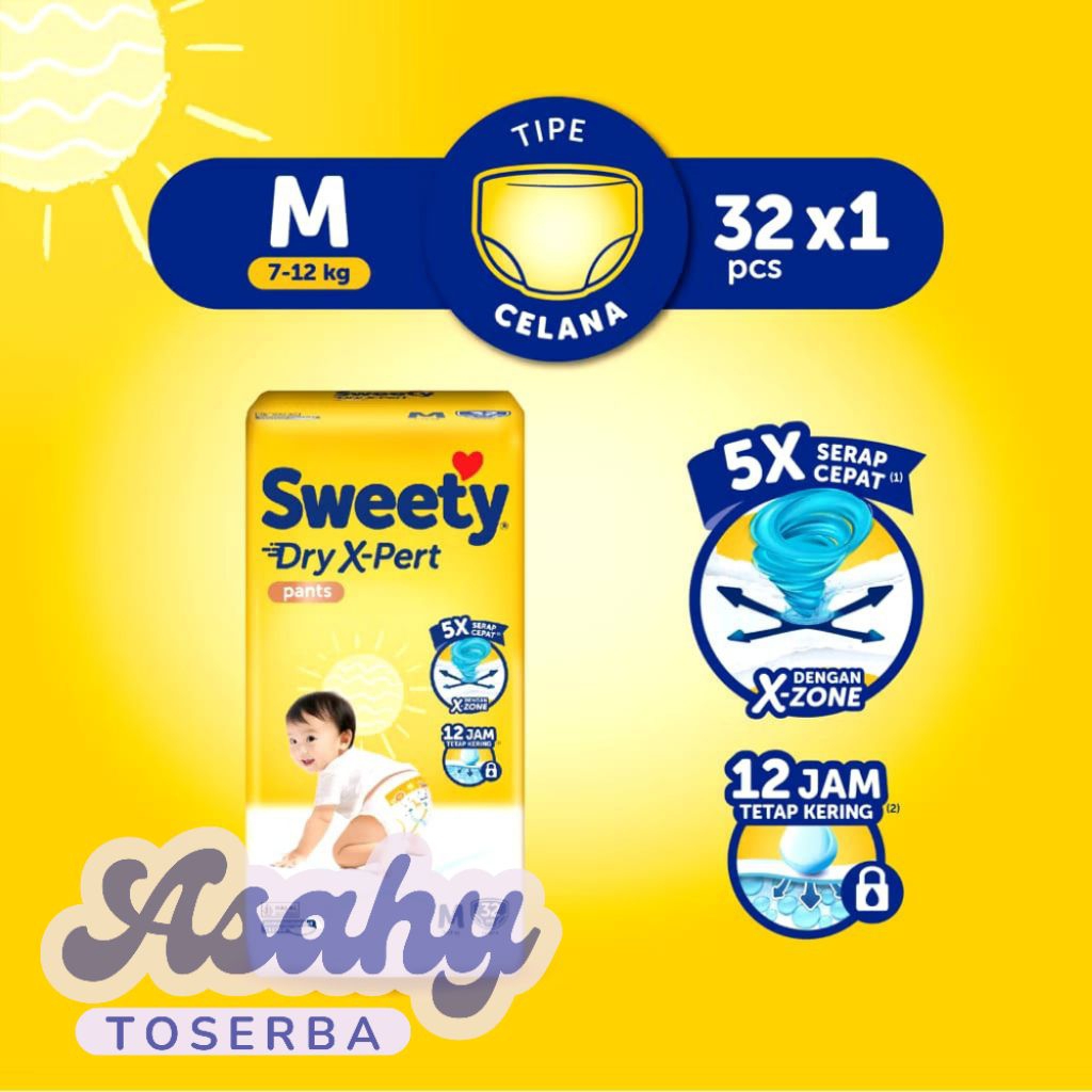 [ORIGINAL] Sweety Pampers Bayi Diapers Bayi