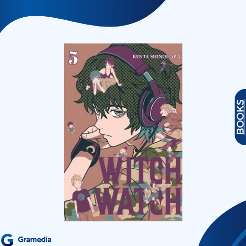 Gramedia Medan - Witch Watch 5
