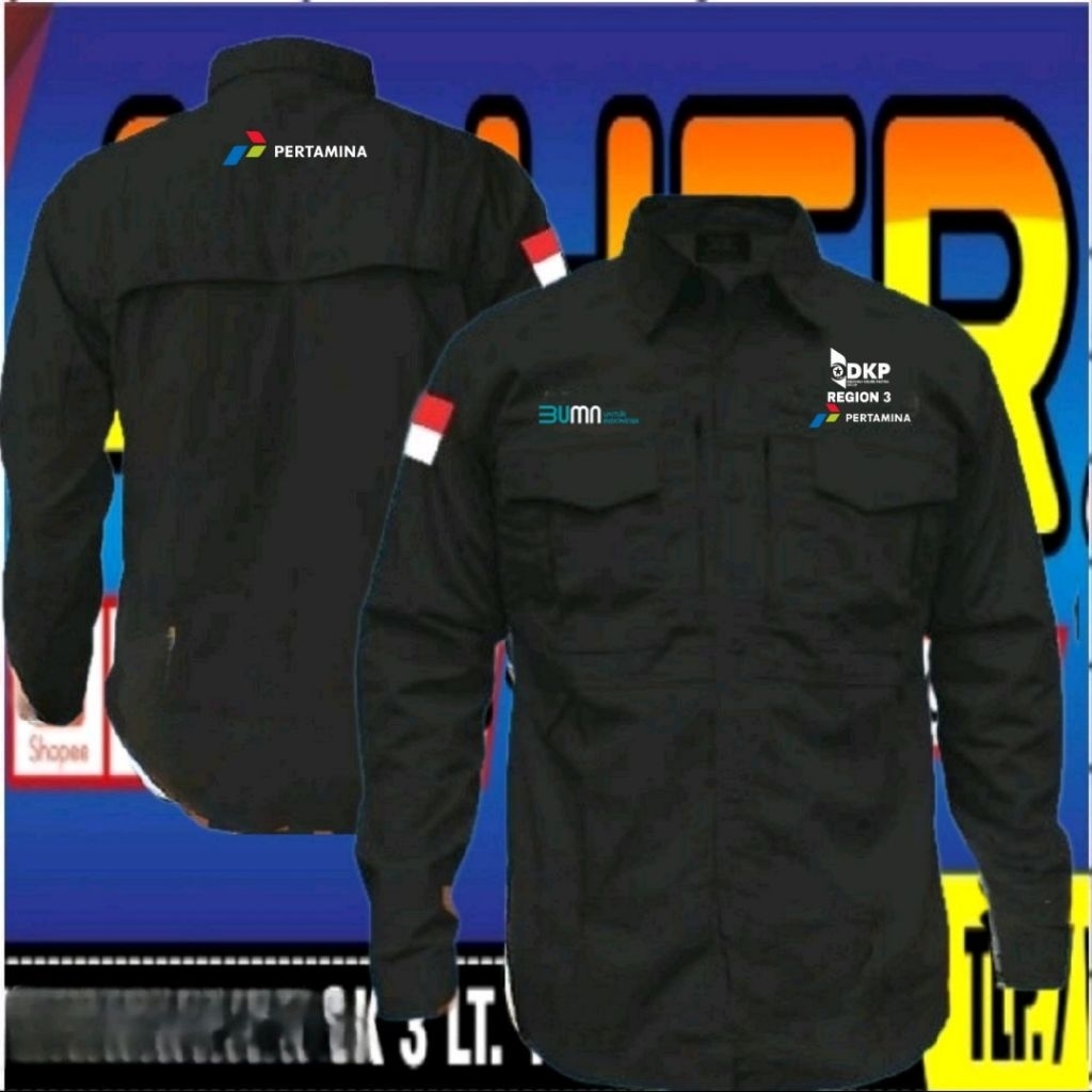 kemeja tactical Pertamina baju tactical Pertamina seragam Pertamina Pdh Pertamina Pdl Pertamina keme