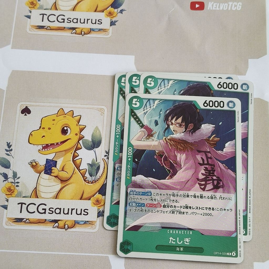 Tashigi OP14-029 Kartu One Piece Rare