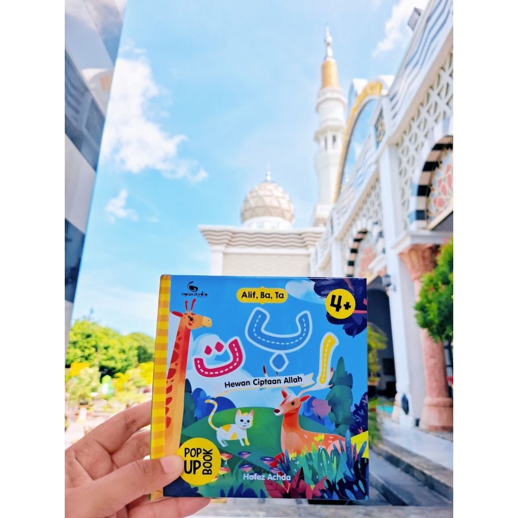 Buku Pop Up Alif Ba Ta- Semua Hewan Ciptaan Allah untuk usia 4 th_buku anak pop up bahasa indonesia 