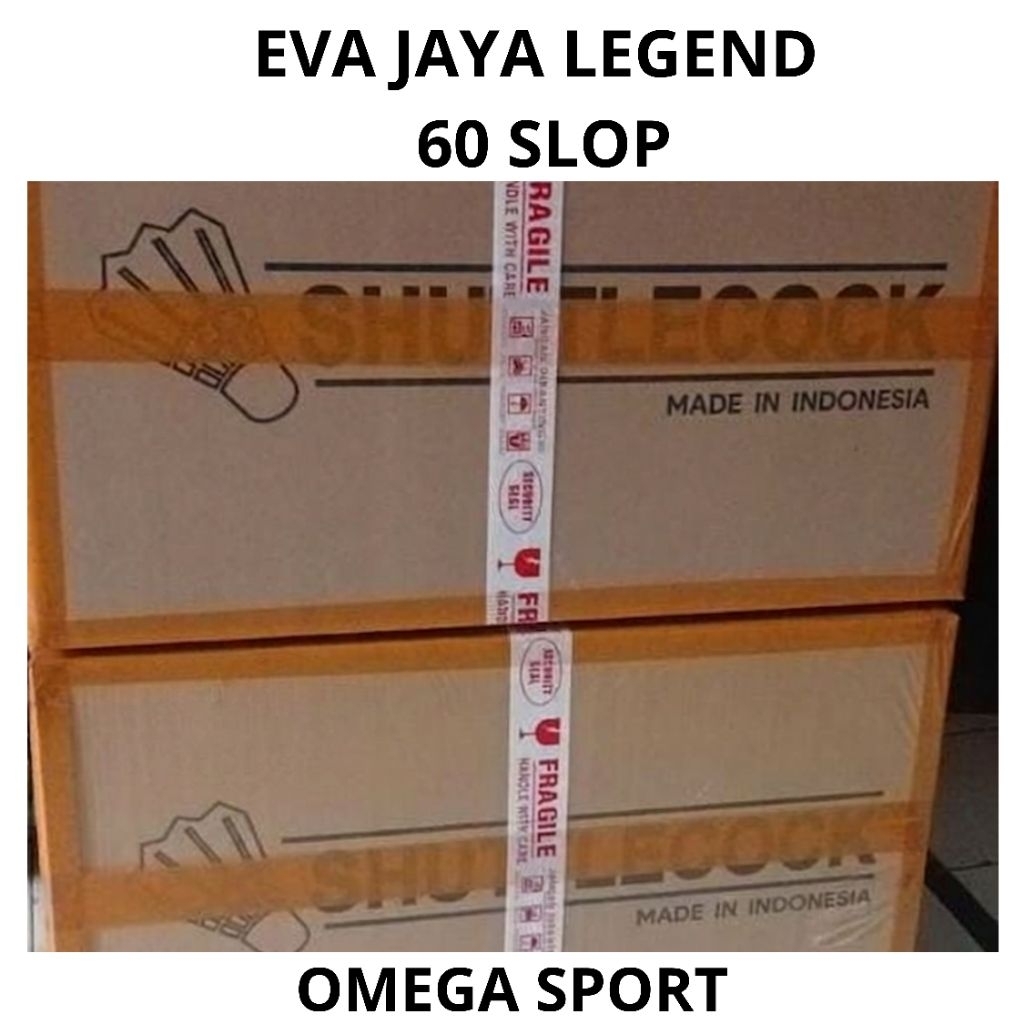 Shuttlecock EVA JAYA LEGEND / kok bulutangkis / 100% original / 60 slop / grosir