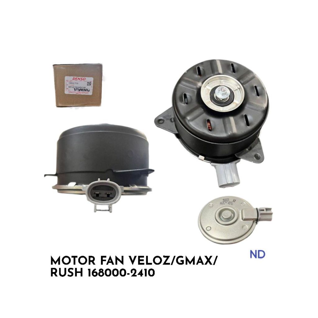 MOTOR FAN VELOZ/GMAX/RUSH 168000-2410 DENSO