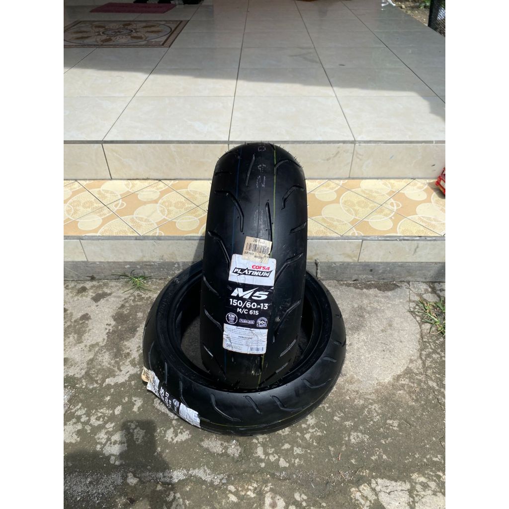 Ban Corsa Platinum M5 Ukur 150/60-13 Tubeless - Ban Belakang Motor NMAX,PCX Ring 13