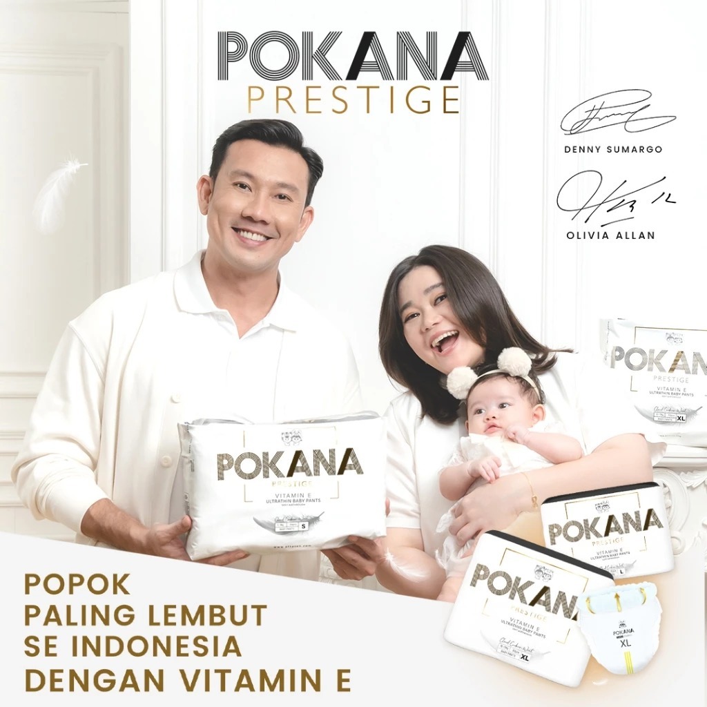 Pokana Prestige SAP Diapers Jumbo S34 / M32 / L32 / XL30 / XXL28