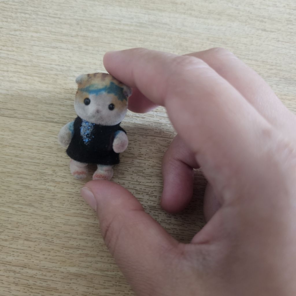 DIY aksesoris silvanian family karya anak sy