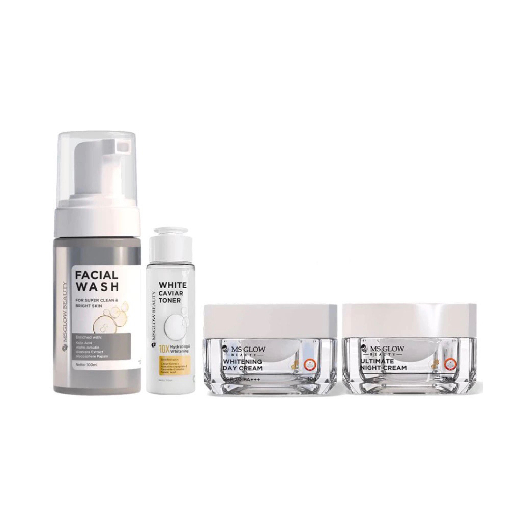 Ms Glow Paket Ultimate Series (Dengan Toner Caviar)