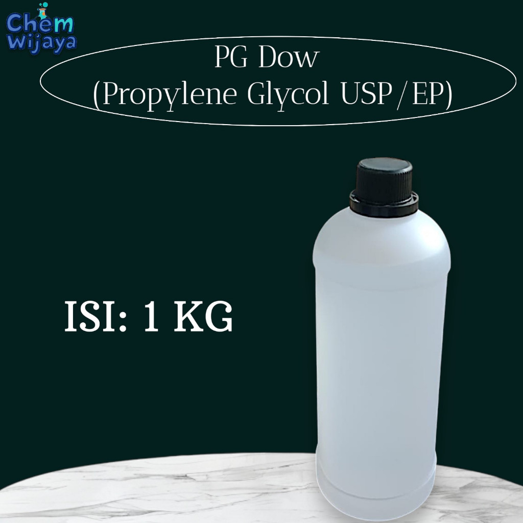 Propylene Glycol (PG) Dow (USP Grade) kemasan 1 KG
