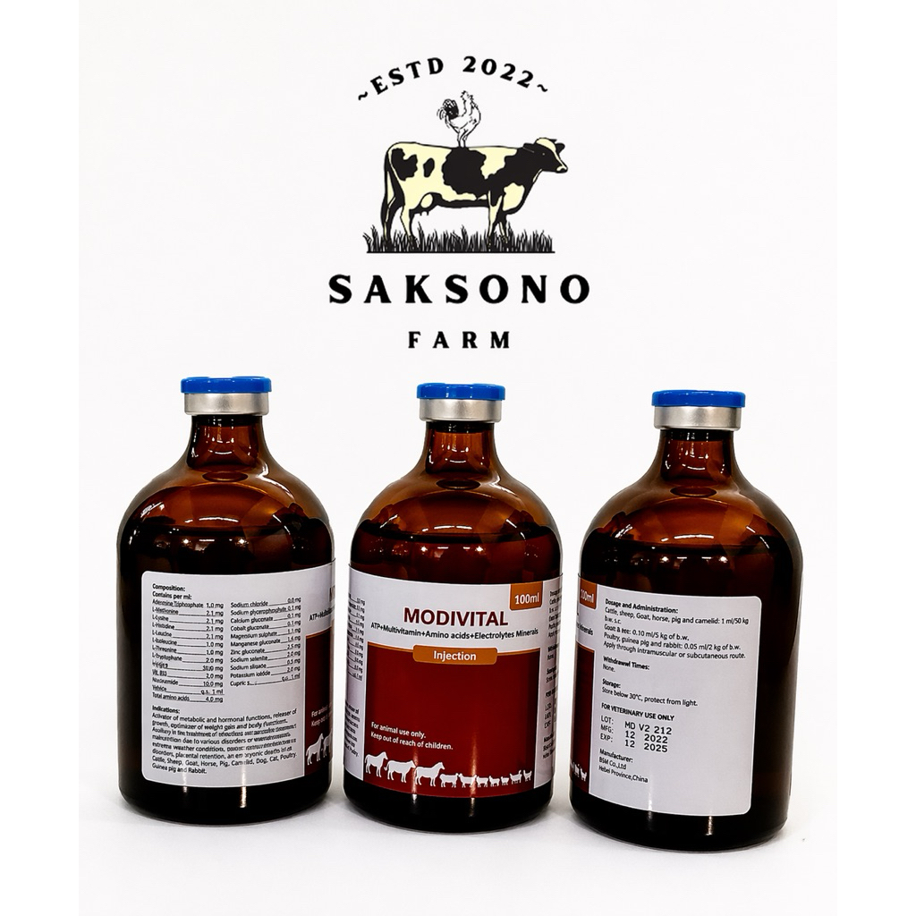 MODIVITAL ATP 100 ML - Injeksi Multivitamin sama seperti MODIVITASAN