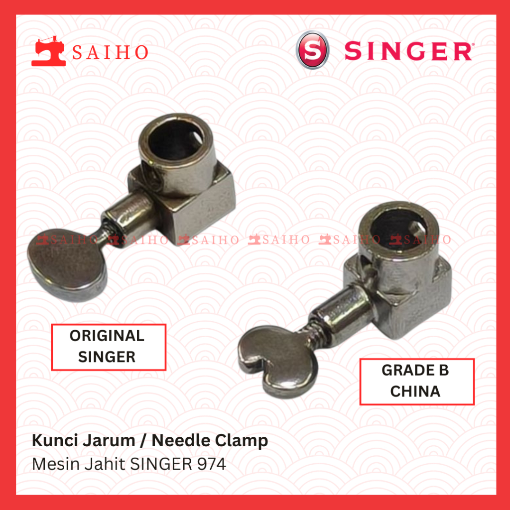 Needle Clamp / Ikat Jarum Mesin Jahit Semi Portable SINGER 974