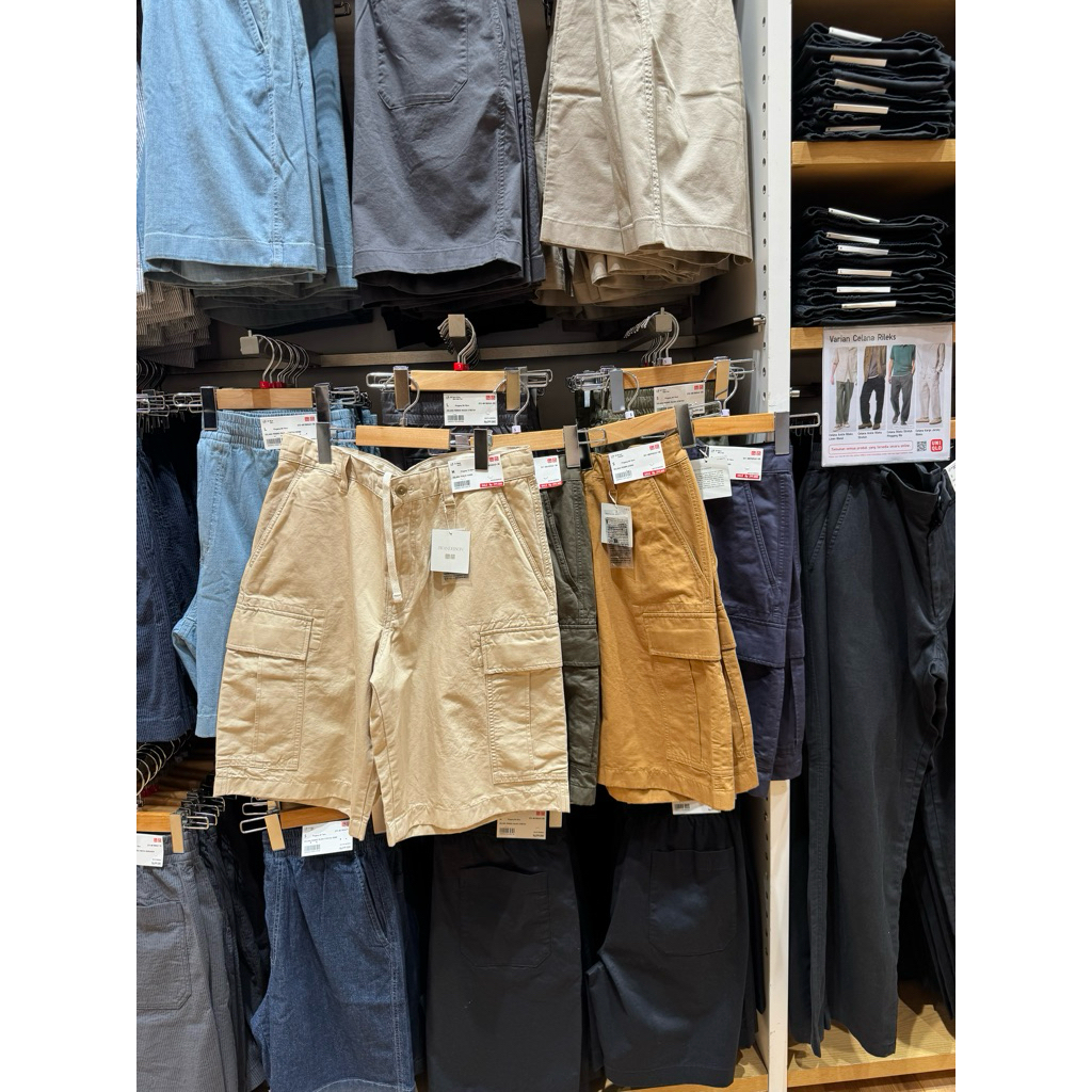 Uniqlo Celana Pendek Cowok cargo Sale