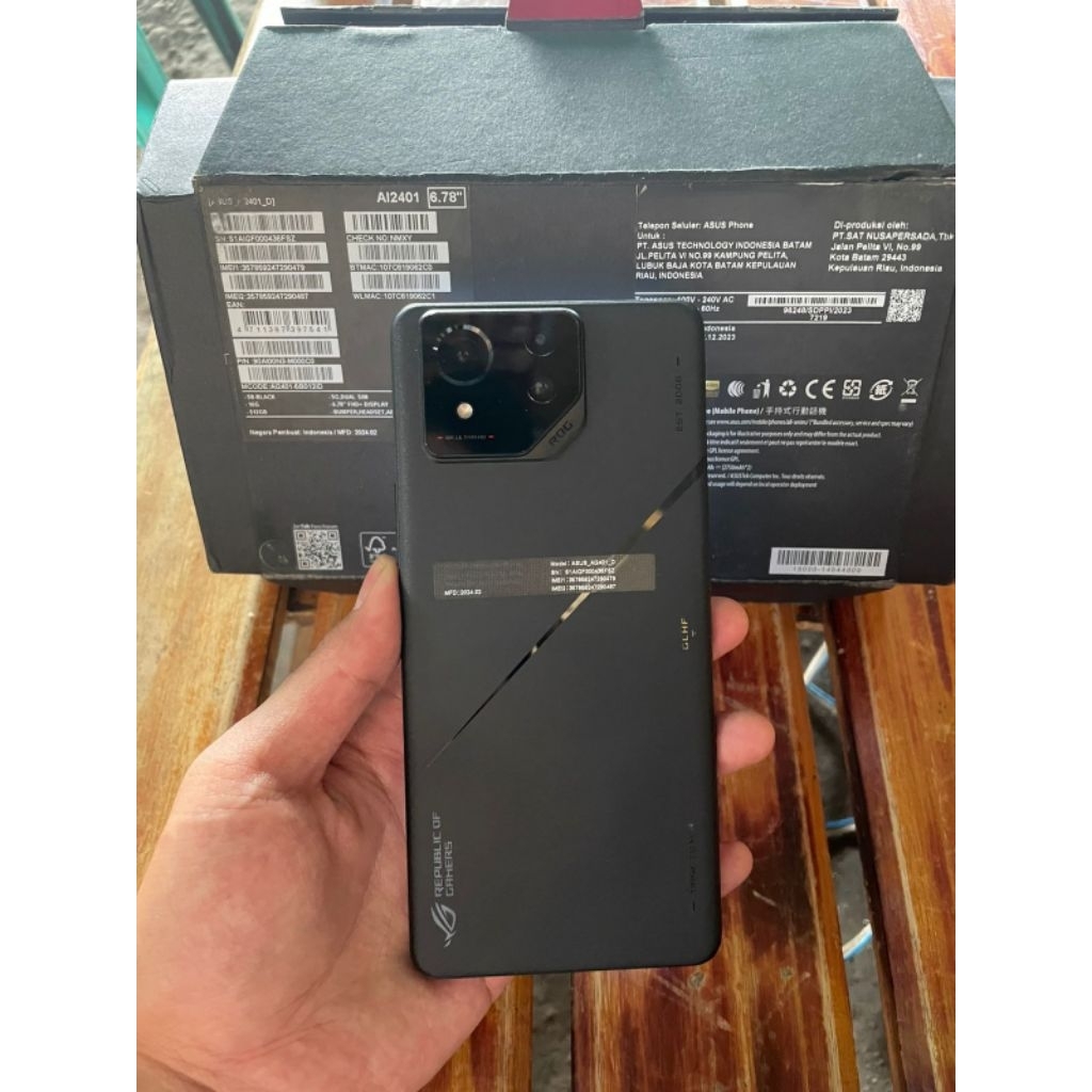 Asus Rog 8 pro - 16/512GB Fullset Original