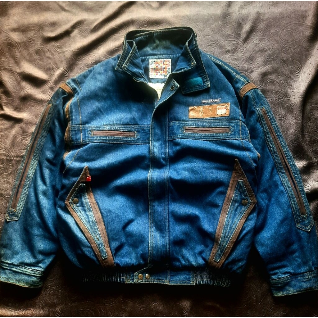 vintage trucker denim jaket second (ORIGINAL)