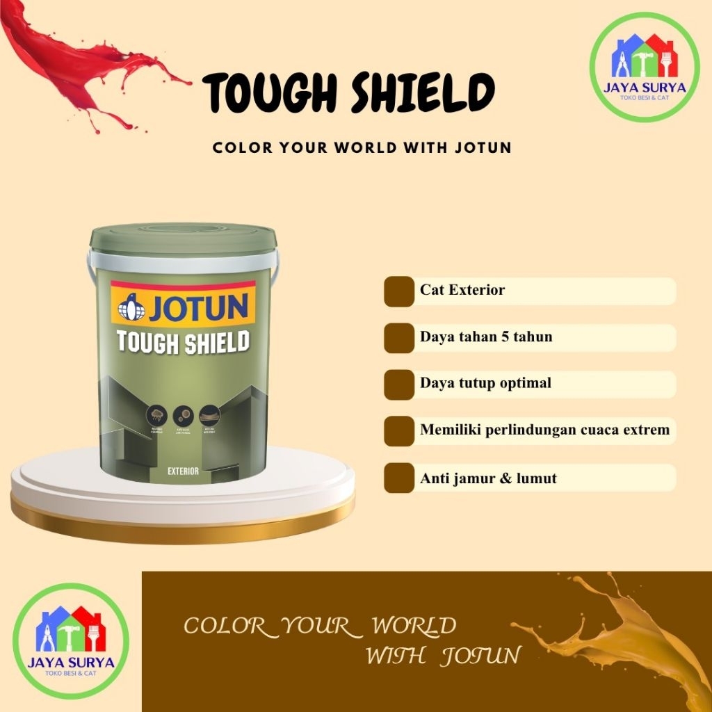 Jotun Toughshield 25Kg dan 5Kg