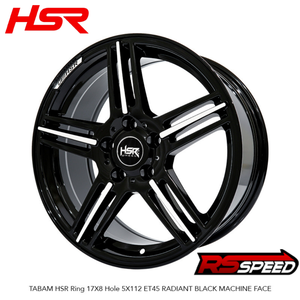 VELG RACING PALANG 5 UNTUK MOBIL MERCY INNOVA EXPANDER RUSH TERIOS VELG HSR TABAM RING 17