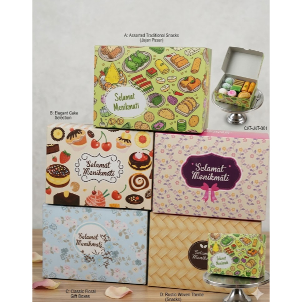 DUS SNACK BOX [12 X16] MOTIF TERBARU EKSLUSIF