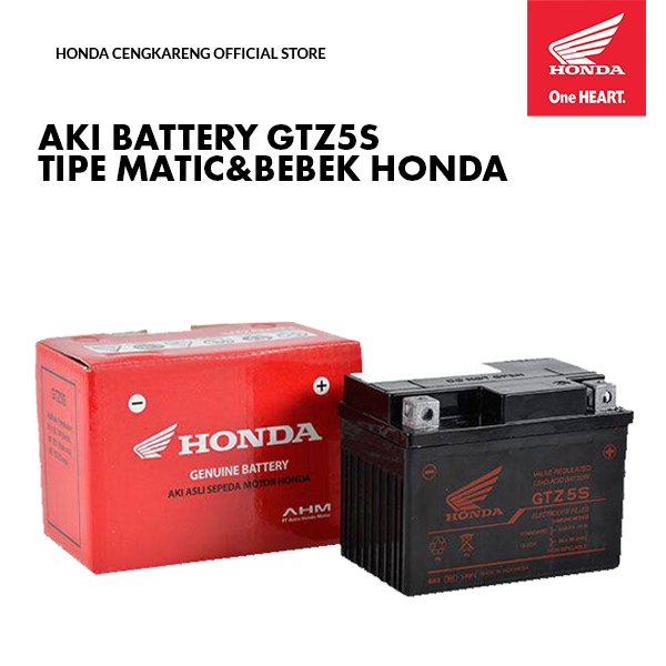 Accu Battery Aki Original Honda Motor Matic Bebek Sport