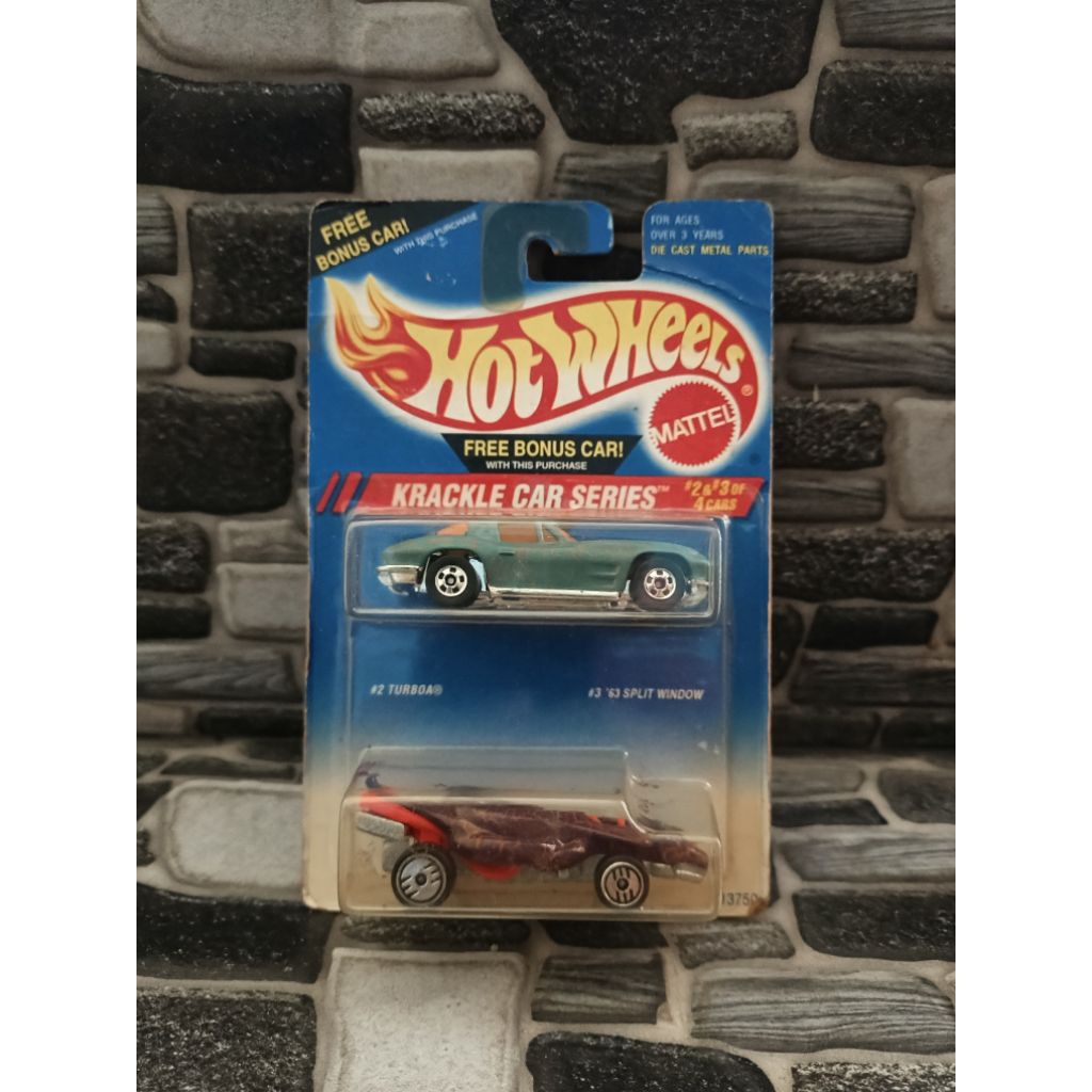 Hot Wheels 2pack '63 Split window Turboa - Blue Card