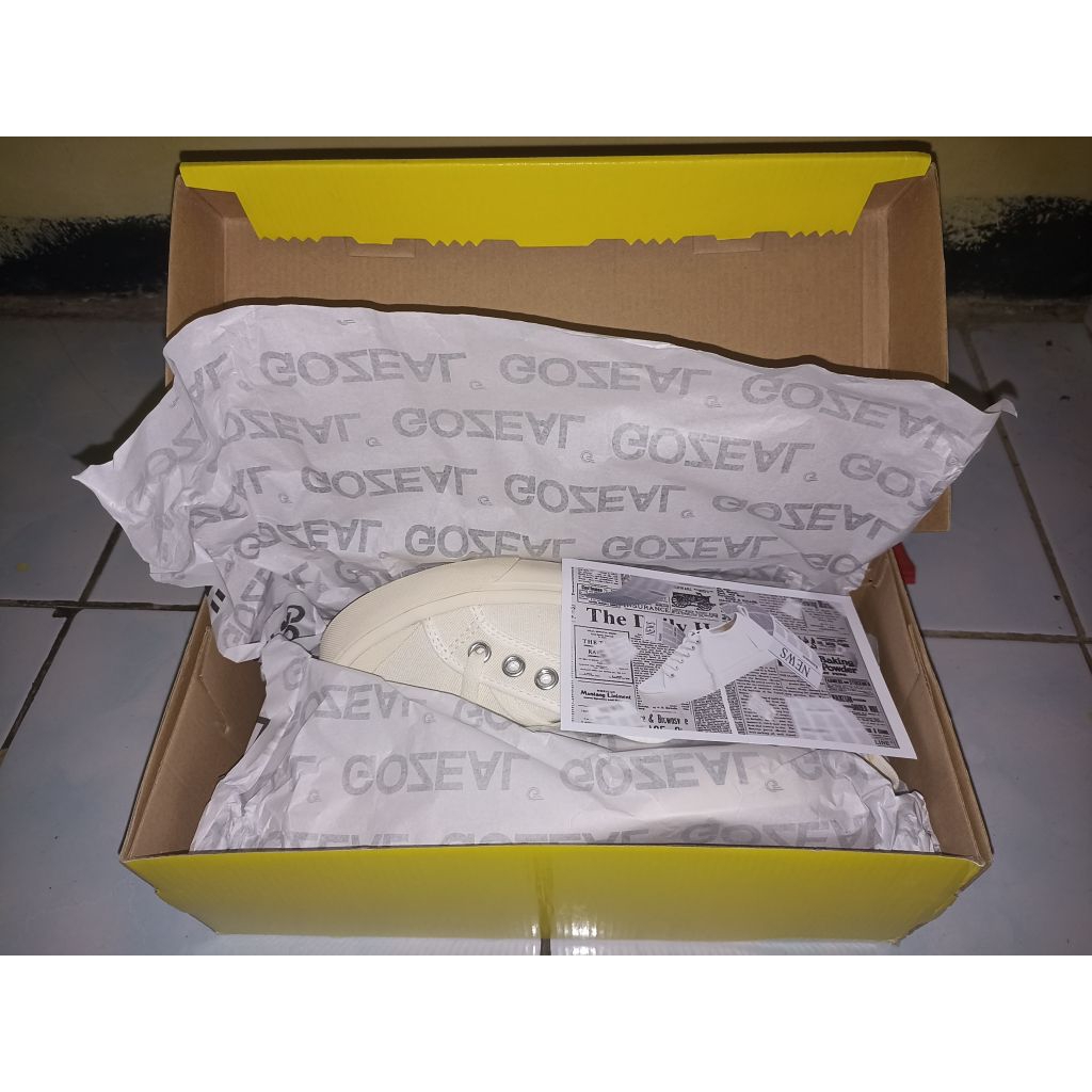 sepatu gozeal ryuga UK 40,masih baru