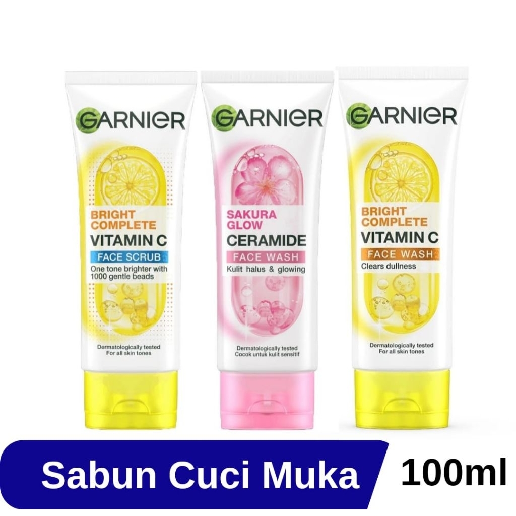 Sabun Cuci Muka Garnier 100ml