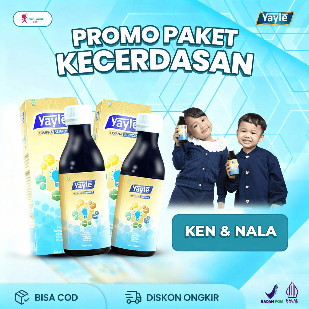 Paket Kecerdasan 2 Pcs Yayle Exipna - Untuk Meningkatkan Kecerdasan Anak