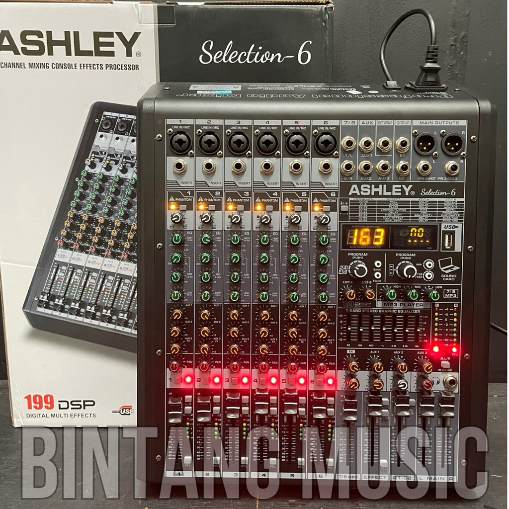 Mixer Ashley Selection6 Original 6 Channel Selection 6