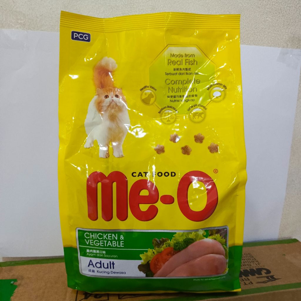 Makanan Kucing Meo Chicken 1,2kg Makanan Kucing Cat Food Rasa Ayam
