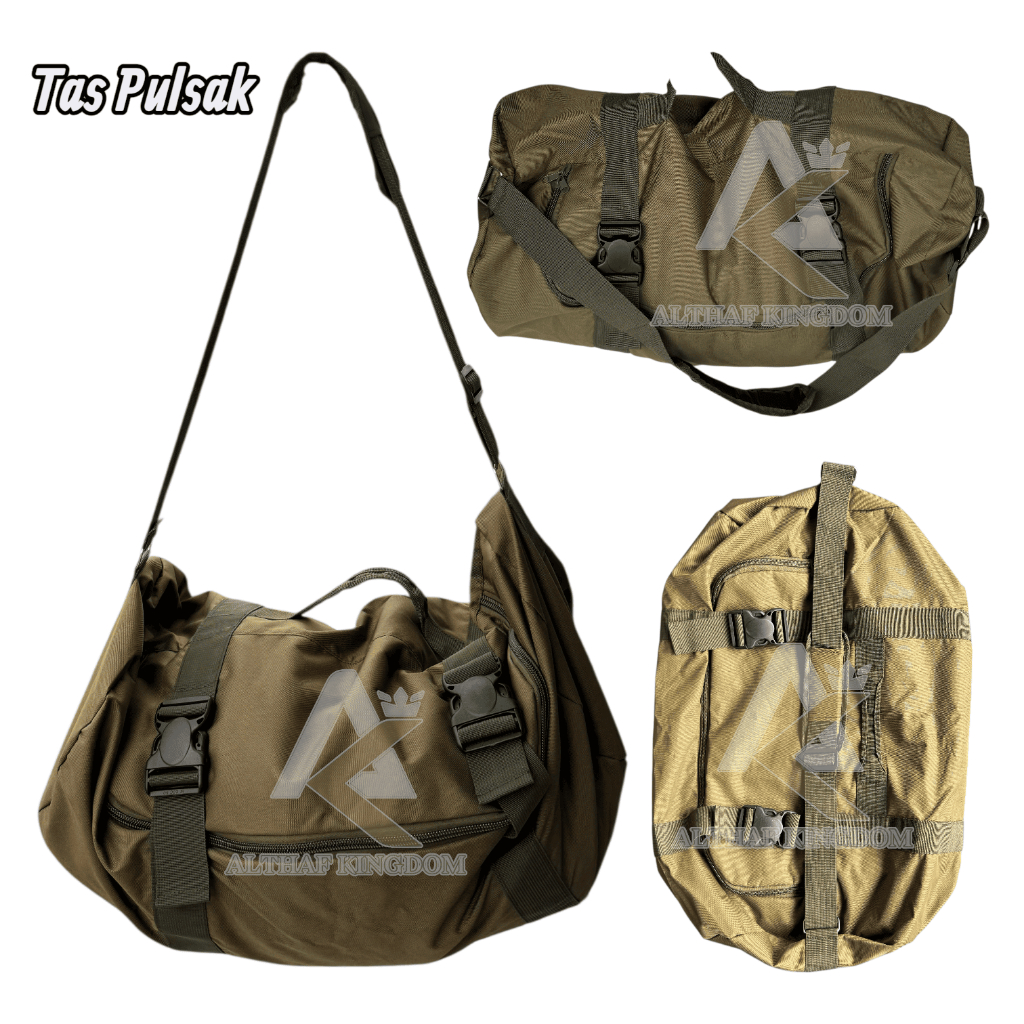 TAS SELEMPANG TNI JUMBO /TAS PENDIDIKAN TNI/TAS KAPSUL PULSAK/PENYESAK