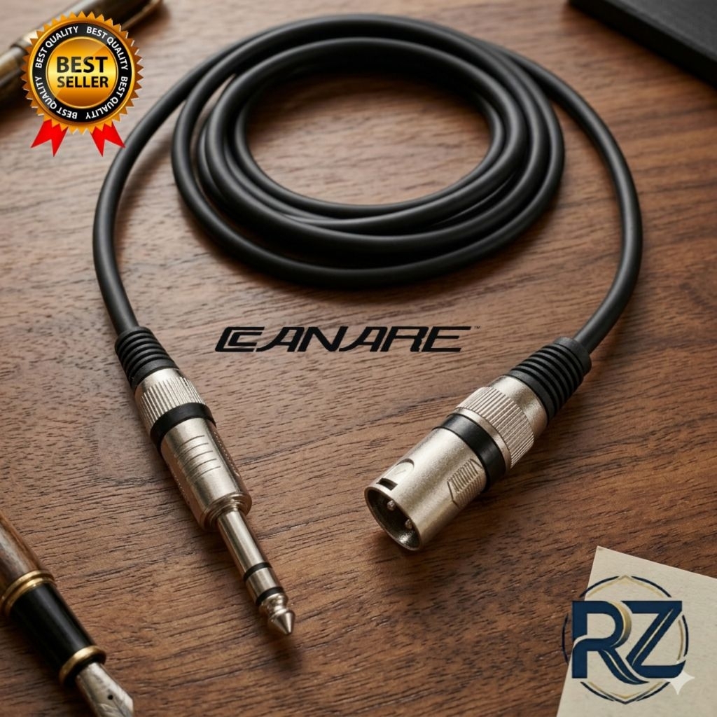 Kabel Jack trs 6,5mm to Jack Xlr male 15meter