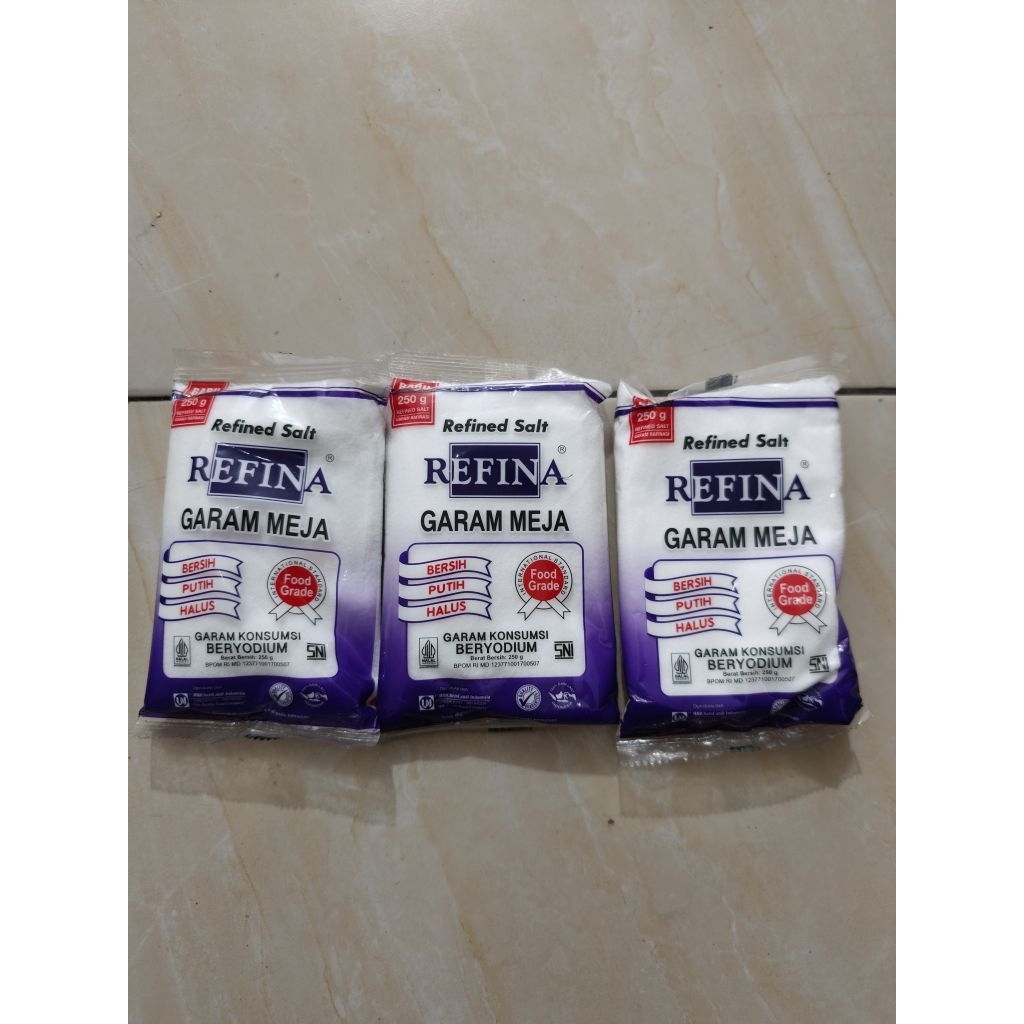 Garam Meja Refina 250 gram