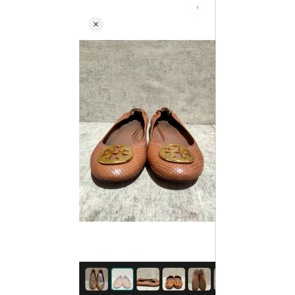 tory burch flat shoes