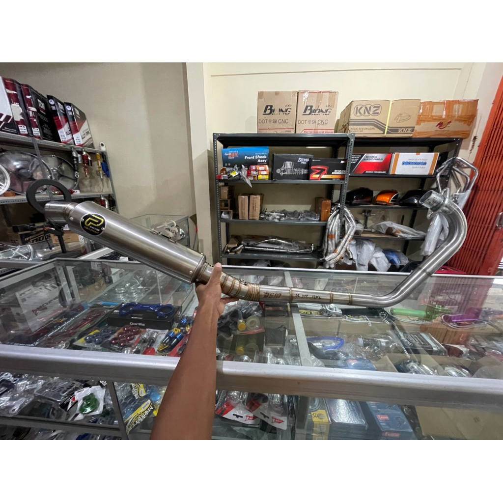 Knalpot Pekajaman CB GL MP TIGER SCORPIO BYSON Bas Gahar Bas Ulem Tebal Bagus